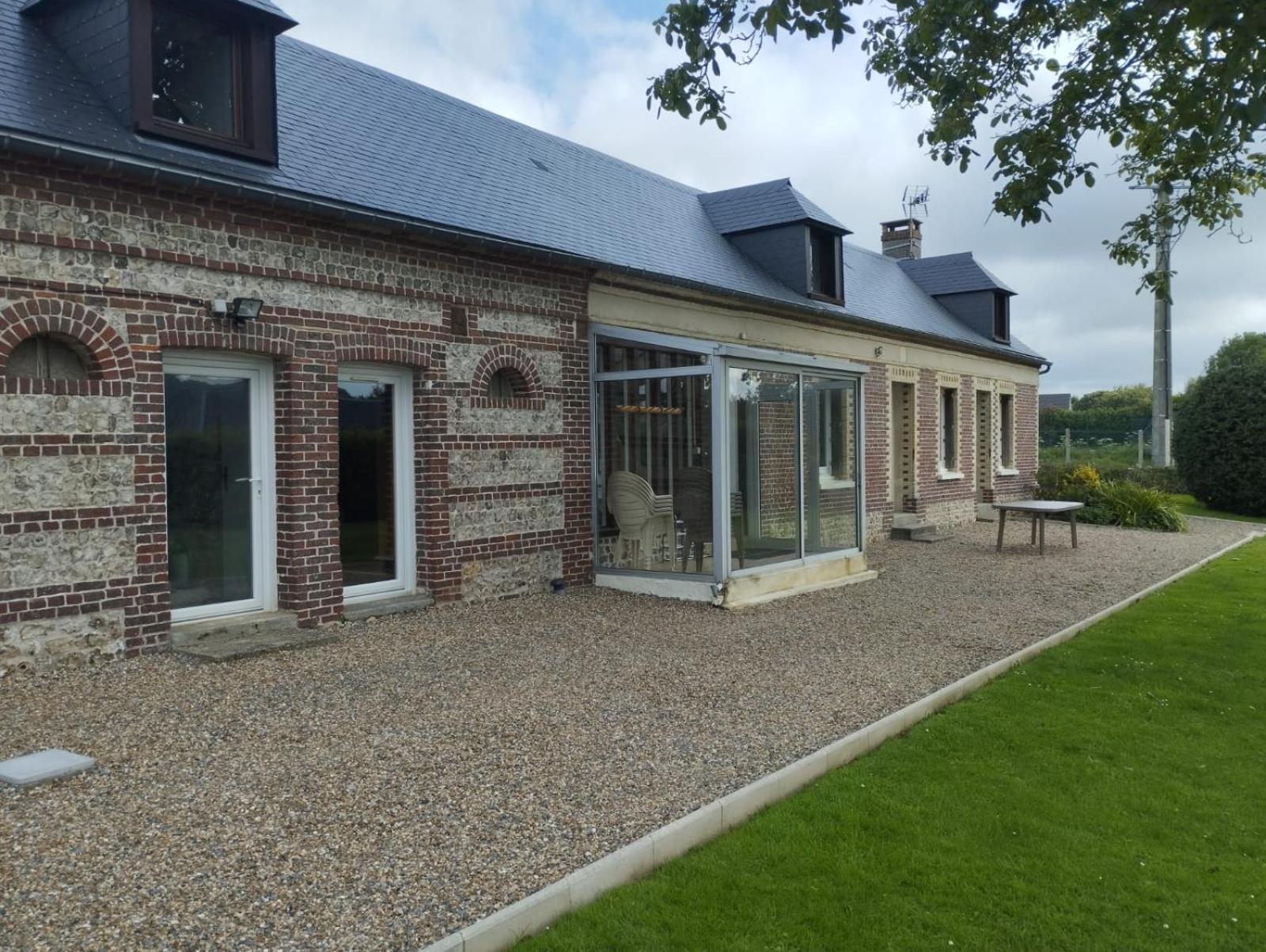 Vila Au Bon Cauchois Anglesqueville-l'Esneval Exteriér fotografie